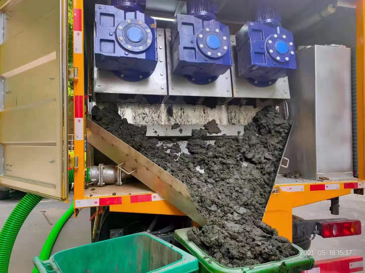 延津化粪池清掏城市维护站-泥浆净化干湿分离处理